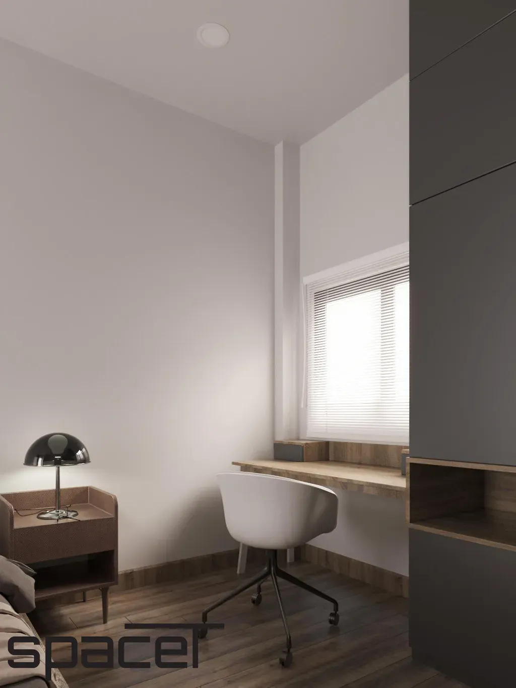 Phòng ngủ - Nhà phố Đồng Nai 3PN - Phong cách Modern | Space T