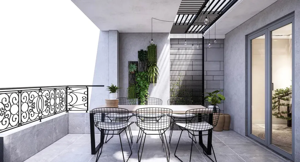 Sân thượng - Nhà phố Bảo Minh Residence - Phong cách Modern | Space T