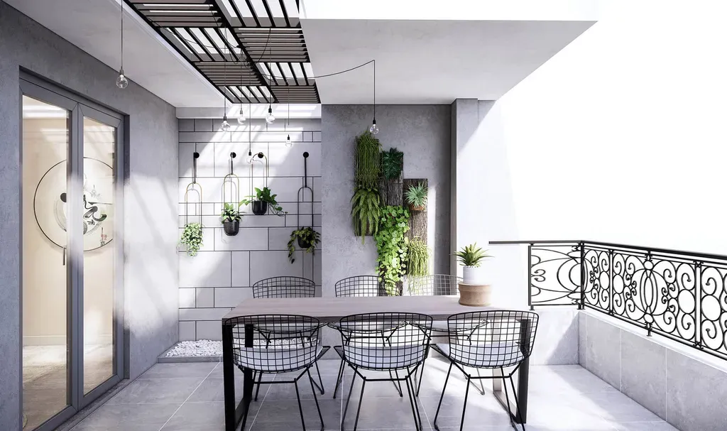 Sân thượng - Nhà phố Bảo Minh Residence - Phong cách Modern | Space T