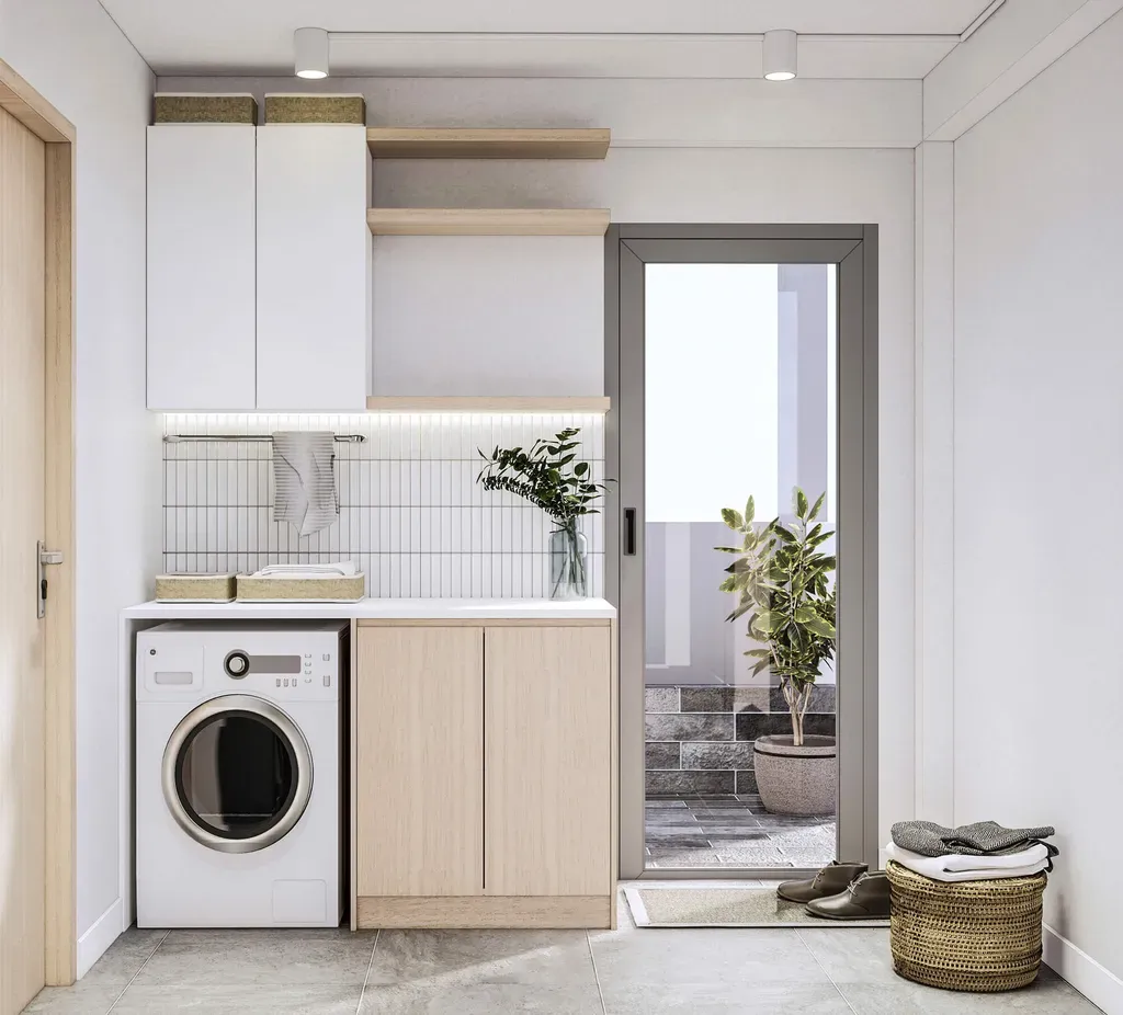 Phòng giặt - Nhà phố Bảo Minh Residence - Phong cách Modern | Space T