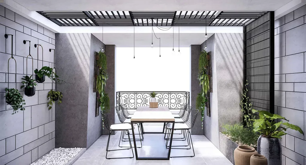 Sân thượng - Nhà phố Bảo Minh Residence - Phong cách Modern | Space T