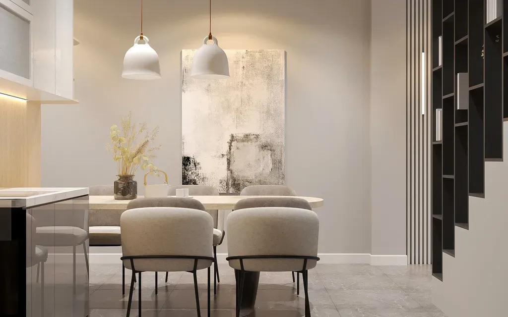 Phòng ăn - Nhà phố Bảo Minh Residence - Phong cách Modern | Space T