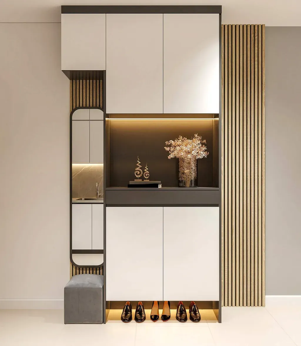 Lối vào - Căn hộ Citi Esto Quận 2 - Phong cách Modern | Space T