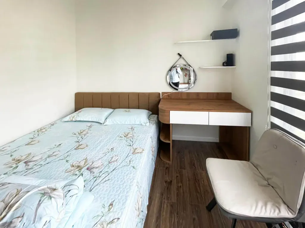 Phòng ngủ - Căn hộ Mizuki Park 5 78m2 - Phong cách Modern | Space T