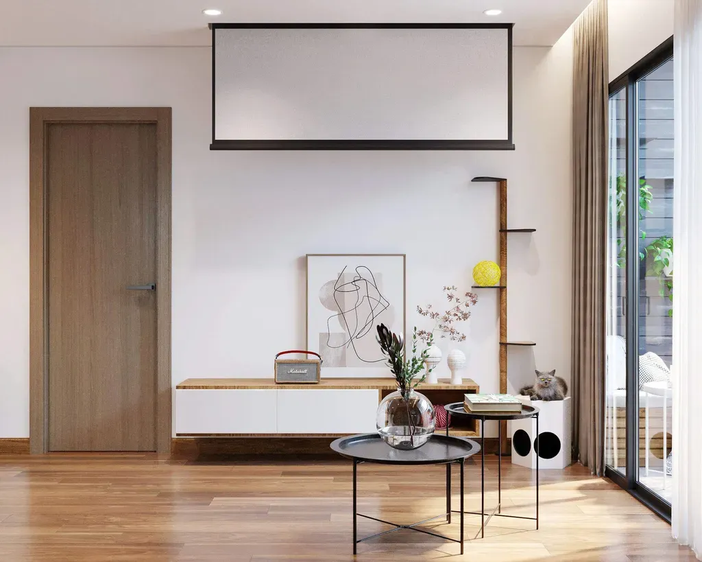 Phòng khách - Căn hộ Eco Green - Phong cách Modern | Space T