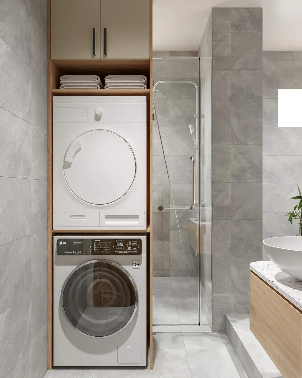 Phòng tắm - Căn hộ Citi Esto Quận 2 - Phong cách Scandinavian | Space T