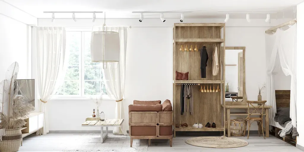 Phòng khách - Căn hộ Airbnb Quận 5 - Phong cách Bohemian | Space T