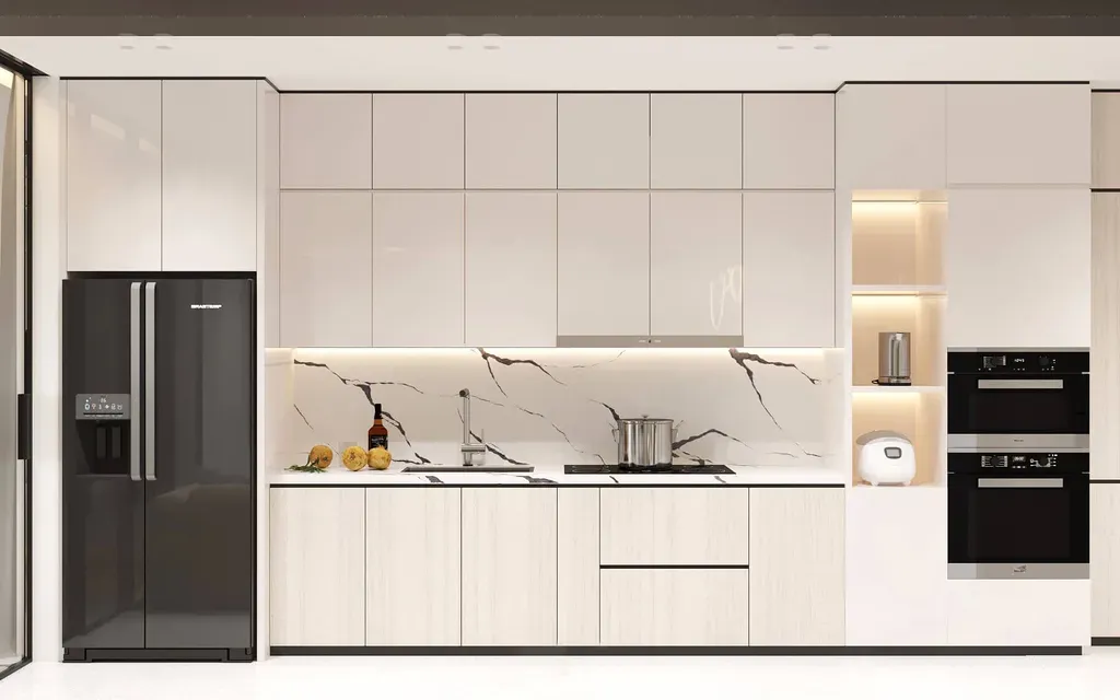 Phòng bếp - Căn hộ Quận Phú Nhuận - Phong cách Modern | Space T
