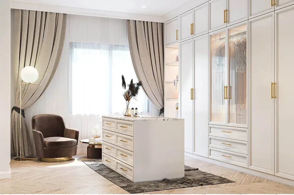 Phòng ngủ, Góc thư giãn - Shophouse The Manhattan (Nhà mẫu) - Phong cách Modern Classic | Space T
