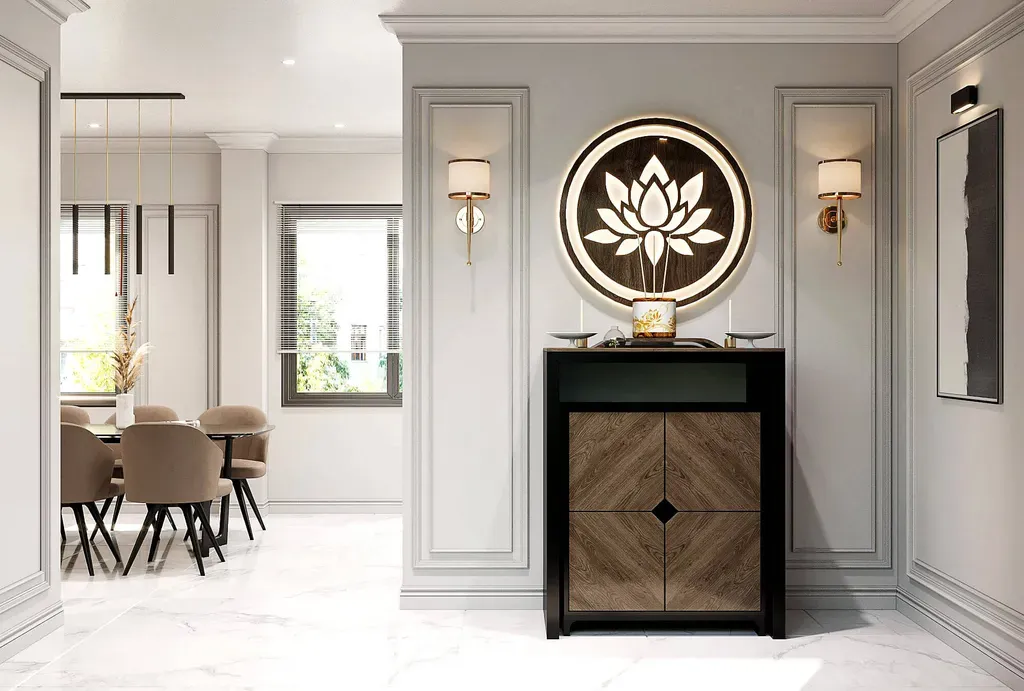 Phòng thờ - Shophouse The Manhattan (Nhà mẫu) - Phong cách Modern Classic | Space T