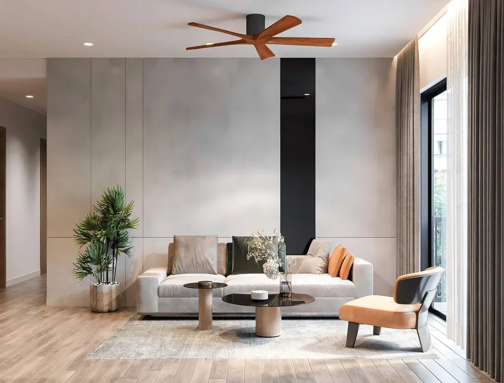 Phòng khách - Căn hộ Celadon City (Nhà mẫu) - Phong cách Modern | Space T