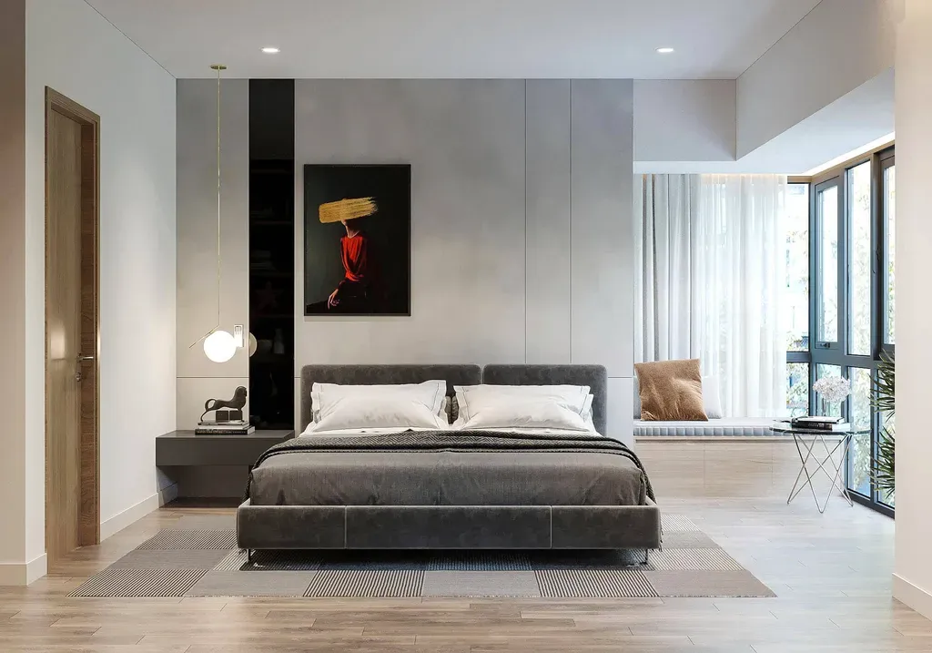 Phòng ngủ - Căn hộ Celadon City (Nhà mẫu) - Phong cách Modern | Space T