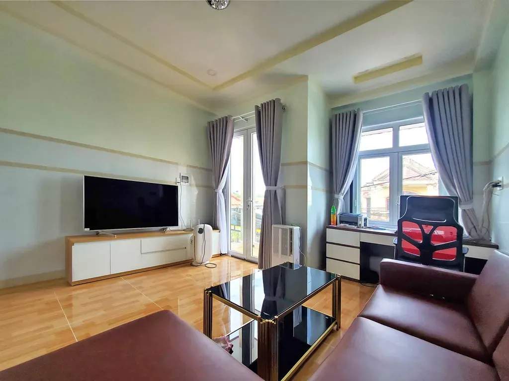 Phòng khách, Phòng làm việc - Nhà phố Nhơn Trạch (Đồng Nai) - Phong cách Modern | Space T