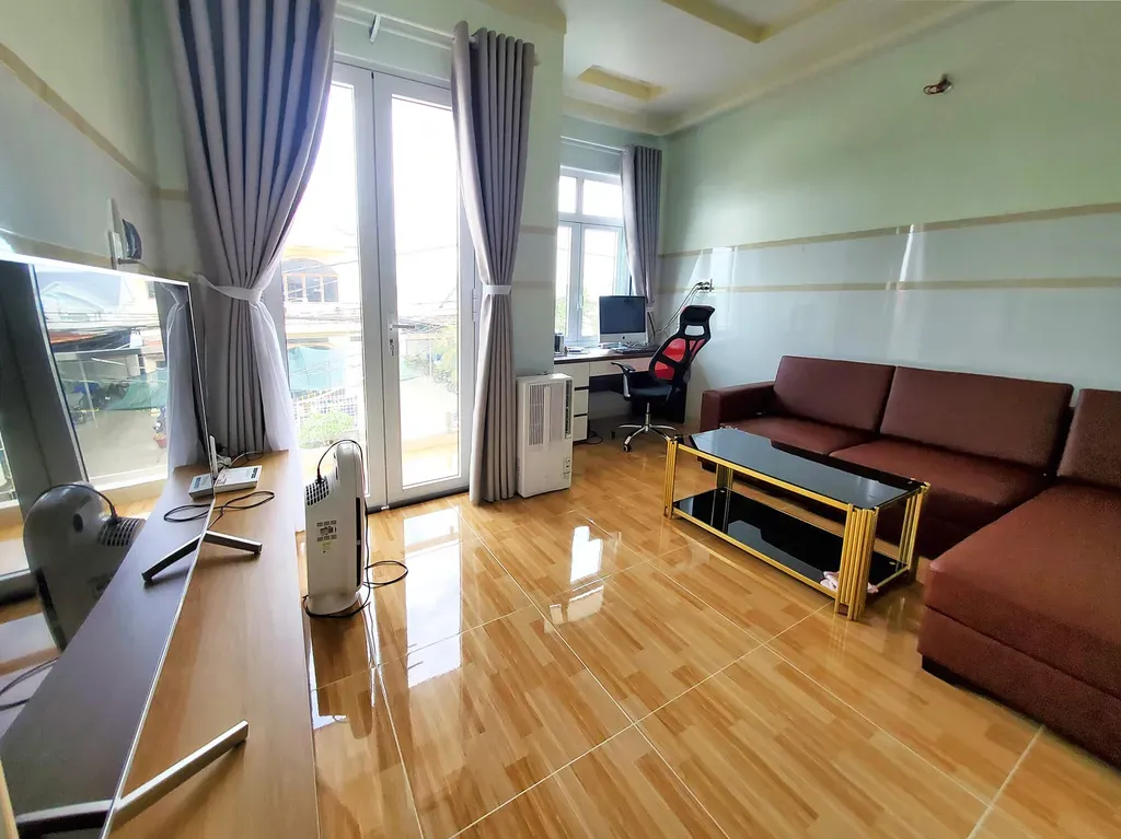 Phòng khách, Phòng làm việc - Nhà phố Nhơn Trạch (Đồng Nai) - Phong cách Modern | Space T
