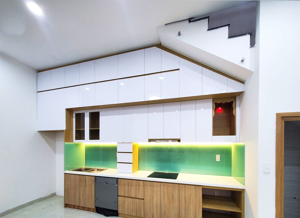 Phòng bếp - Nhà phố Thủ Dầu Một - Phong cách Modern  | Space T