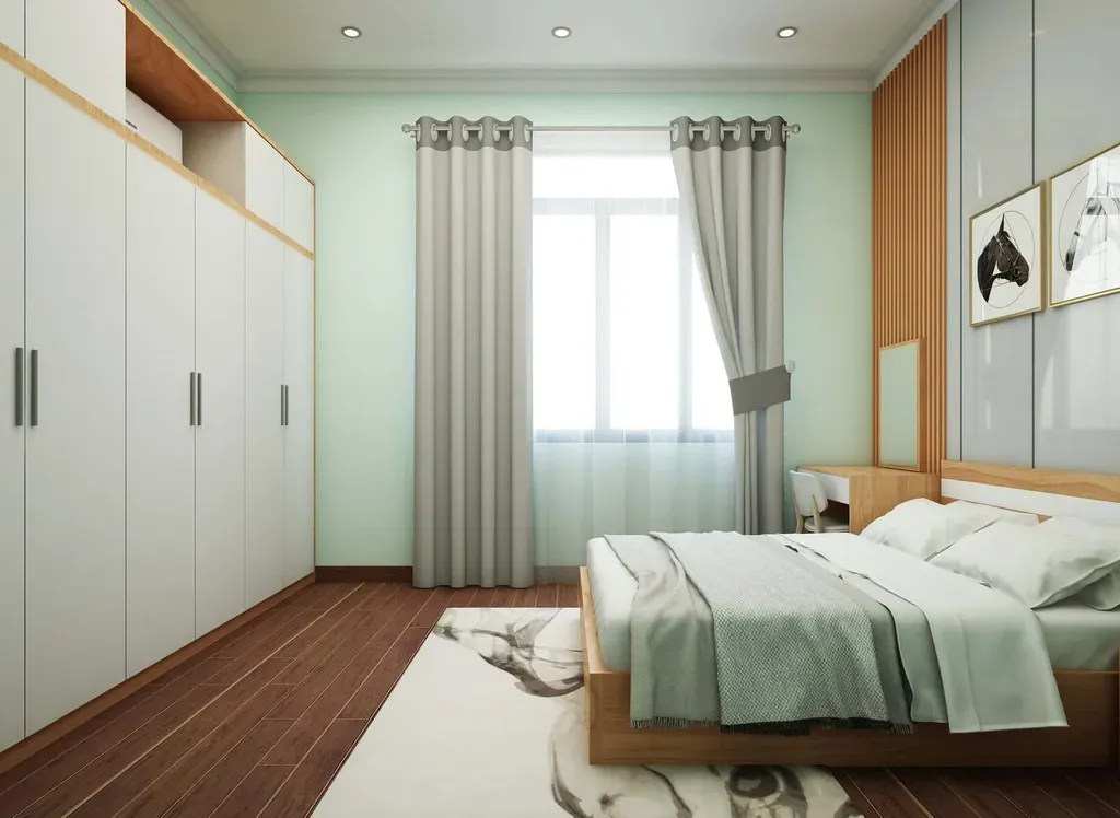 Phòng ngủ - Nhà phố 220m2 tại Tây Ninh - Phong cách Modern | Space T