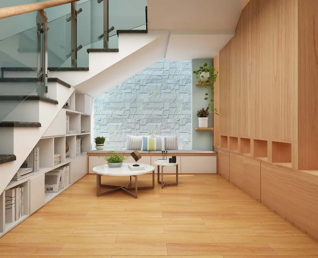 Góc thư giãn - Nhà phố 220m2 tại Tây Ninh - Phong cách Modern | Space T