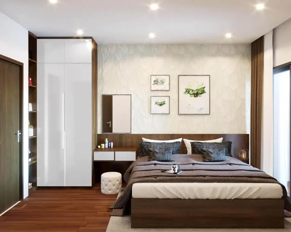 Phòng ngủ - Căn hộ Safira Khang Điền - Phong cách Modern | Space T