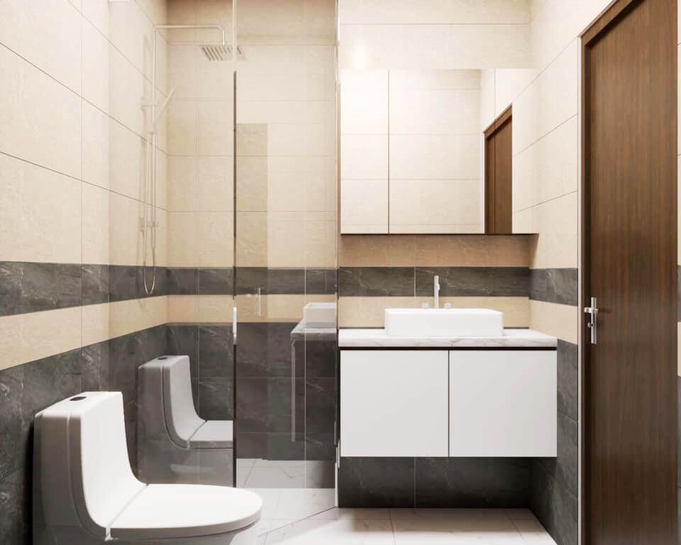 Phòng tắm - Căn hộ Safira Khang Điền - Phong cách Modern  | Space T