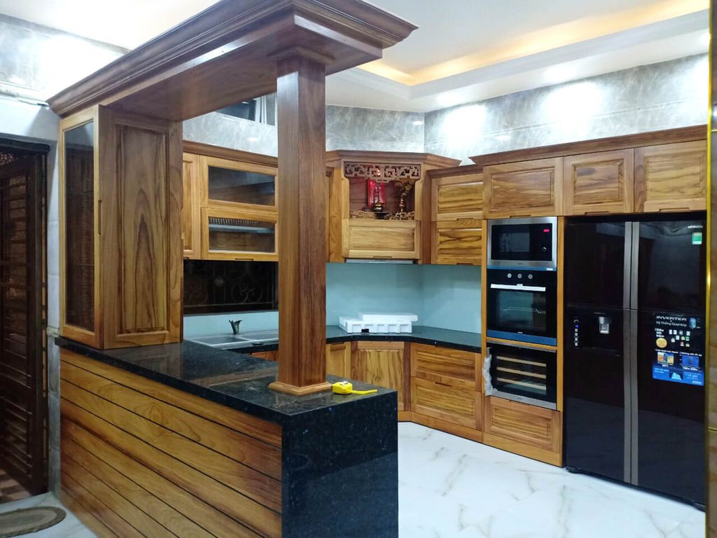 Phòng bếp - Cải tạo bếp Nhà phố Bình Tân  | Space T