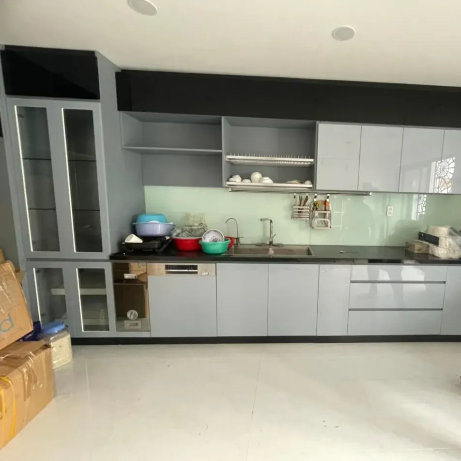 Phòng bếp - Nhà phố 400m2 tại Gò Vấp - Phong cách Modern | Space T