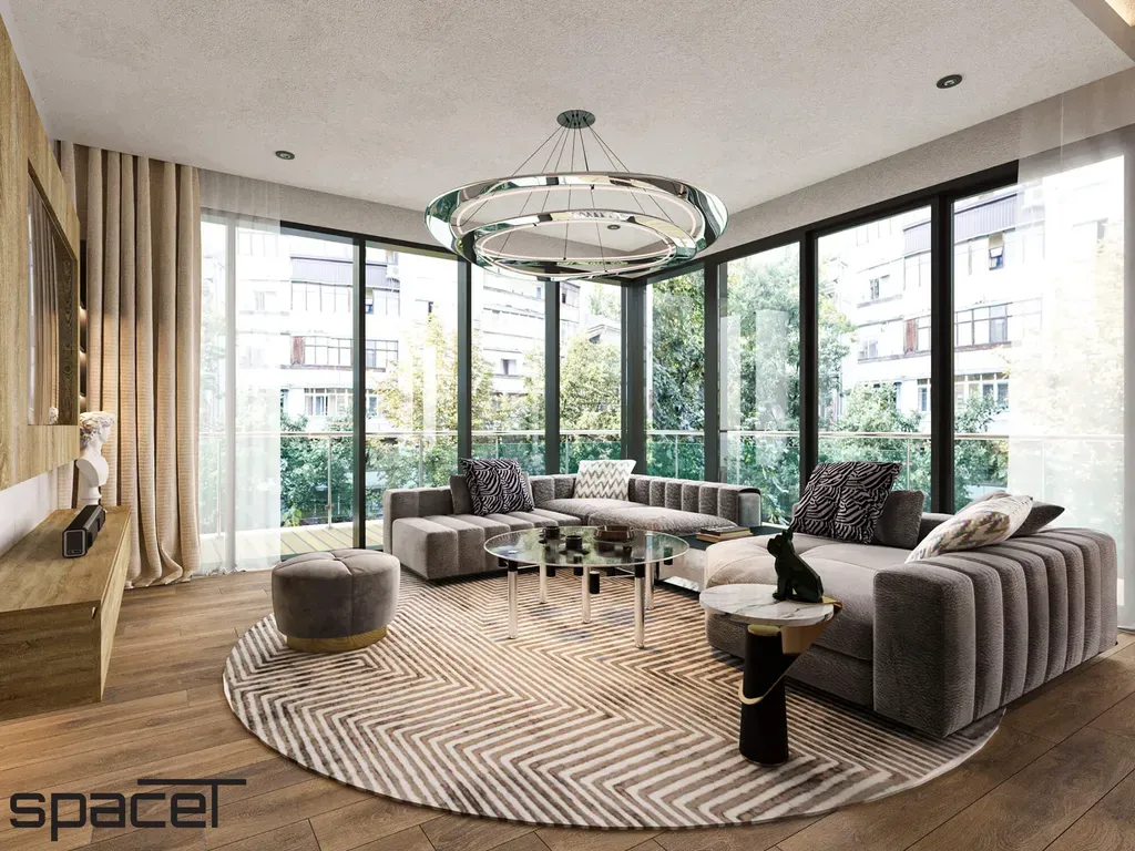 Phòng khách - Căn hộ Empire City Quận 2 - Phong cách Modern | Space T