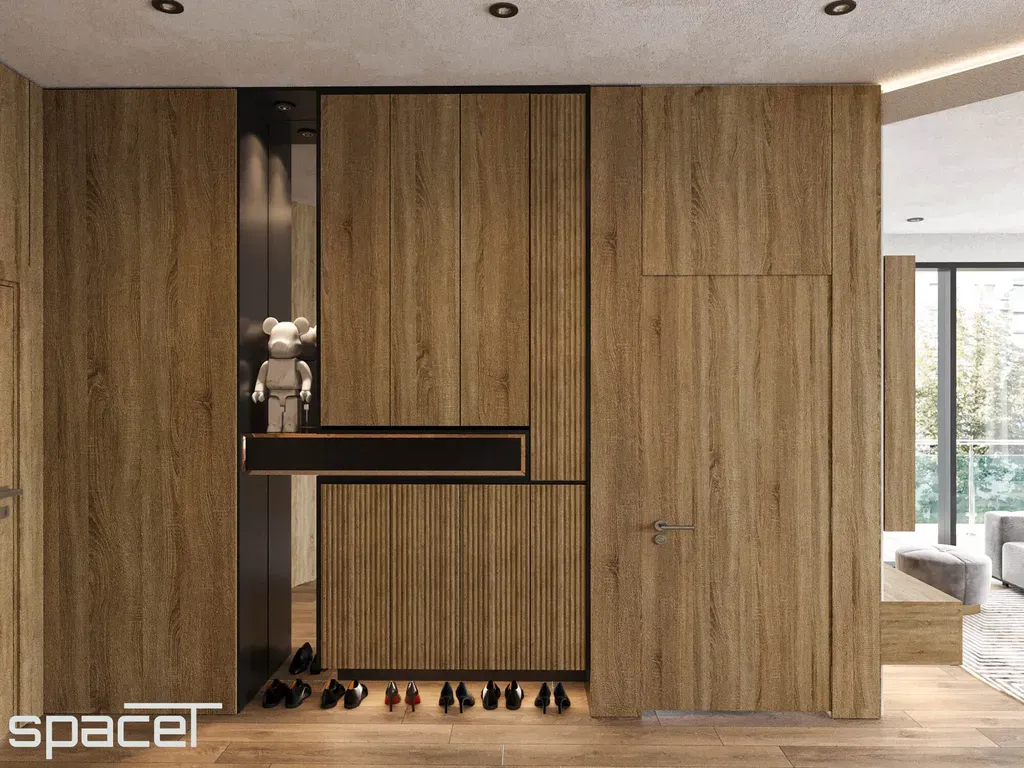 Lối vào - Căn hộ Empire City Quận 2 - Phong cách Modern | Space T