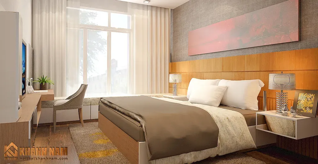 Phòng ngủ - Căn hộ chung cư Novaland - Phong cách Modern | Space T