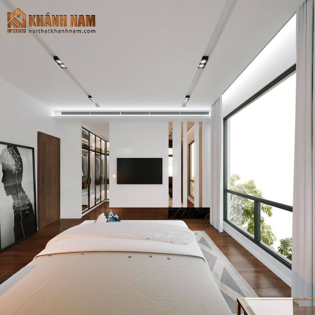 Phòng ngủ - Nhà phố KDC Him Lam - Phong cách Modern  | Space T
