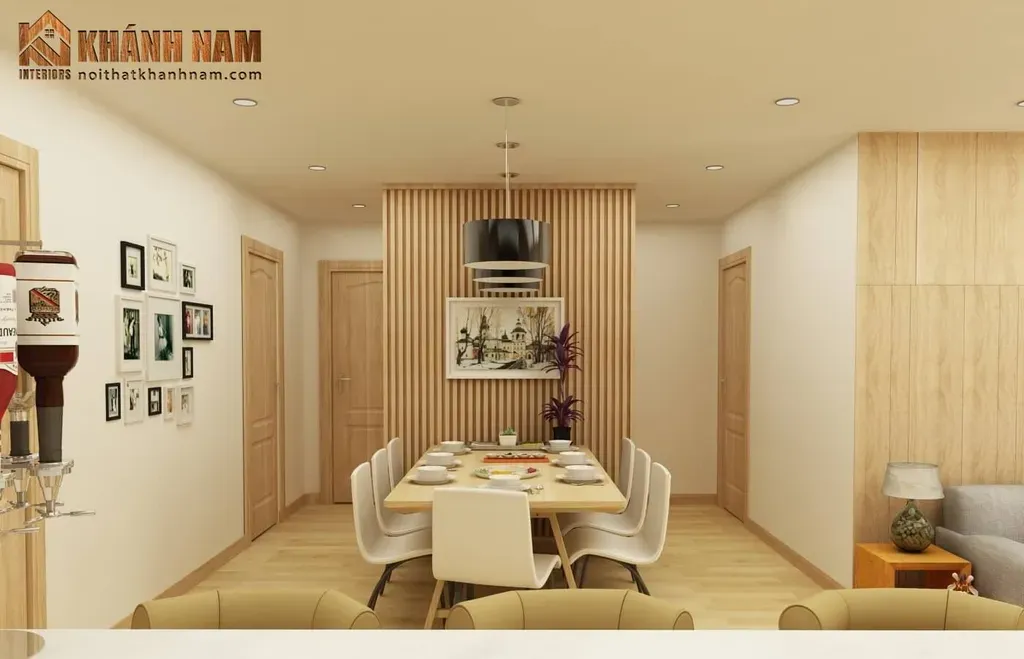 Phòng ăn - Căn hộ The Landmark 6 (Vinhomes) - Phong cách Modern | Space T