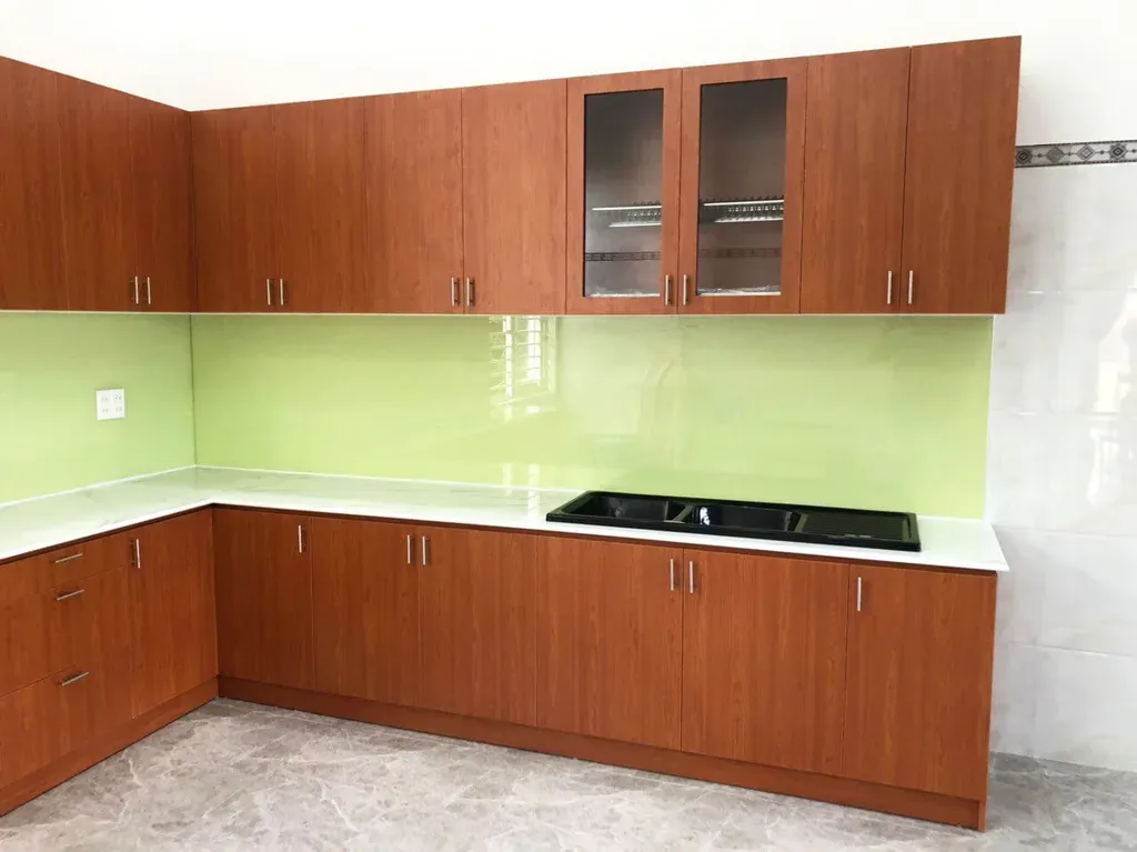 Phòng bếp - Phòng bếp Nhà phố Long An - Phong cách Modern | Space T