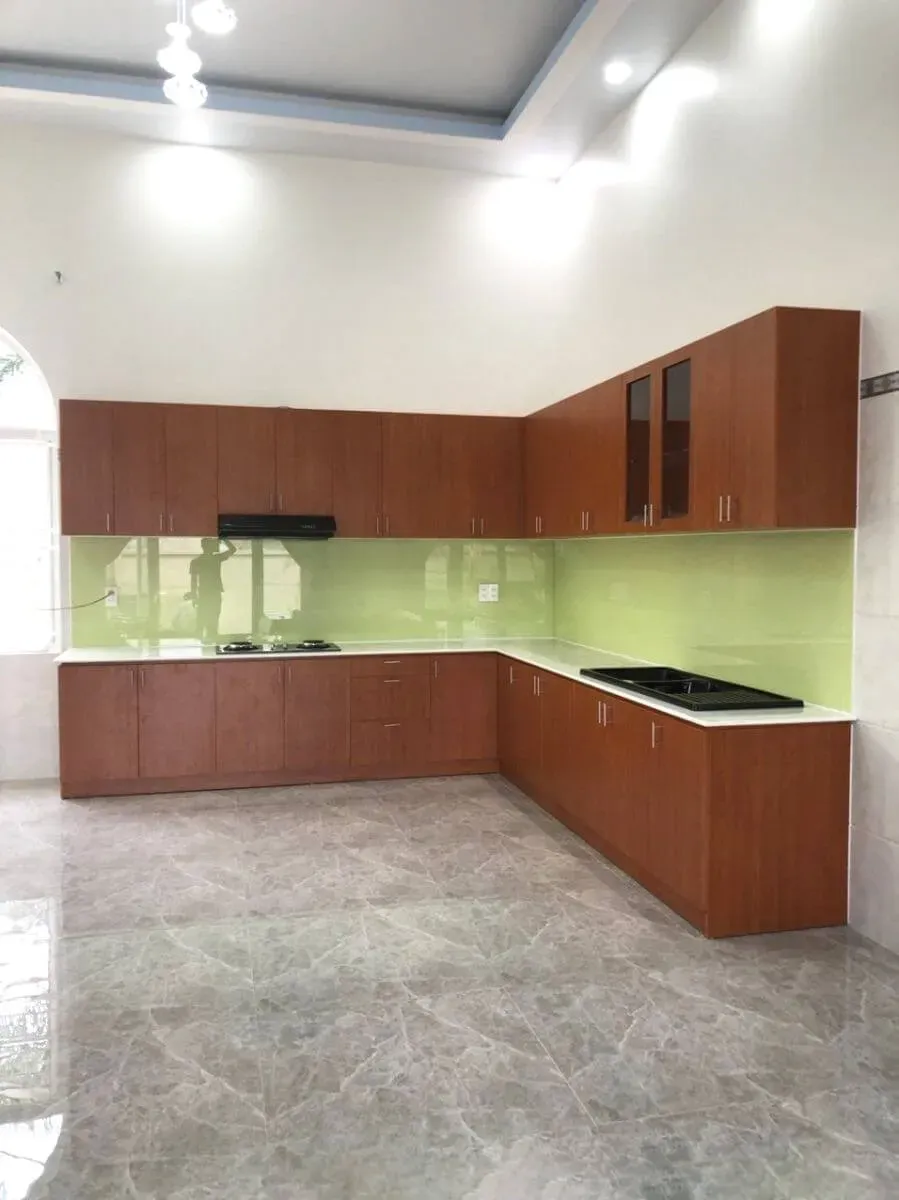 Phòng bếp - Phòng bếp Nhà phố Long An - Phong cách Modern | Space T