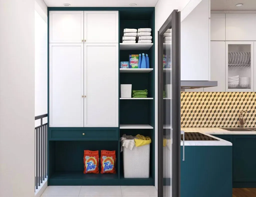 Lô gia - Căn hộ Tara Residence Quận 8 - Phong cách Modern | Space T
