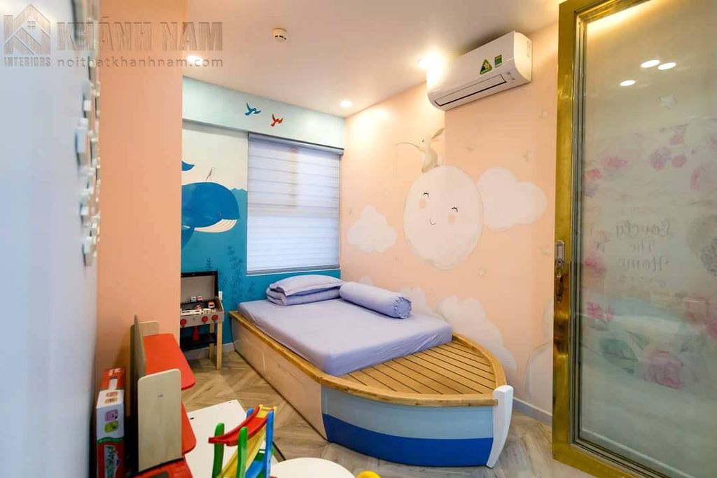 Phòng cho bé - Căn hộ Saigon South Nhà Bè - Phong cách Neo Classic  | Space T