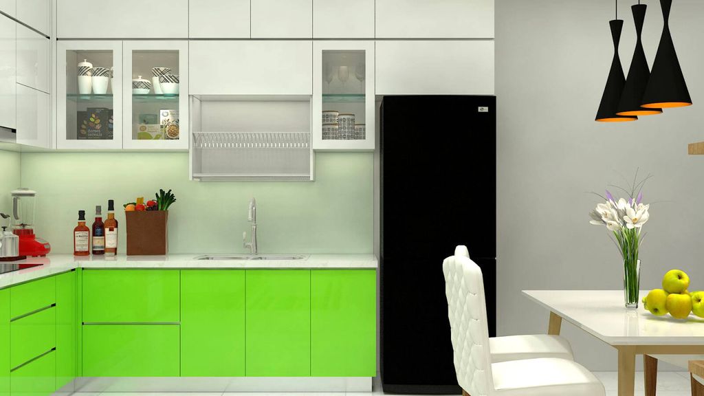 Phòng bếp - Căn hộ chung cư tại Cần Thơ - Phong cách Modern  | Space T