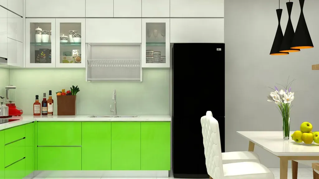 Phòng bếp - Căn hộ chung cư tại Cần Thơ - Phong cách Modern | Space T