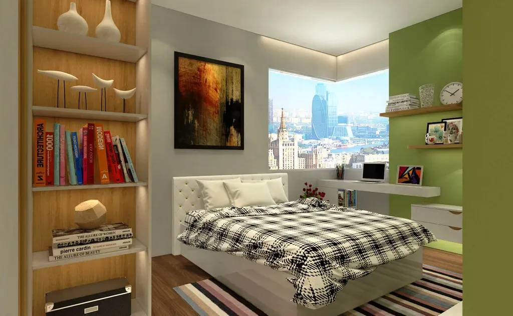 Phòng ngủ - Căn hộ chung cư tại Cần Thơ - Phong cách Modern | Space T