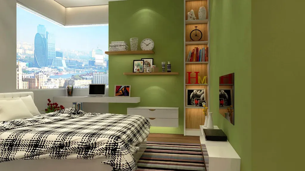 Phòng ngủ - Căn hộ chung cư tại Cần Thơ - Phong cách Modern | Space T