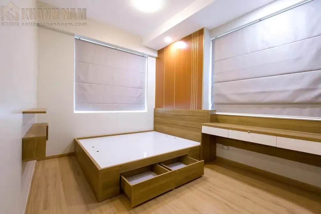 Phòng ngủ - Căn hộ Moonlight Residences Thủ Đức - Phong cách Modern | Space T