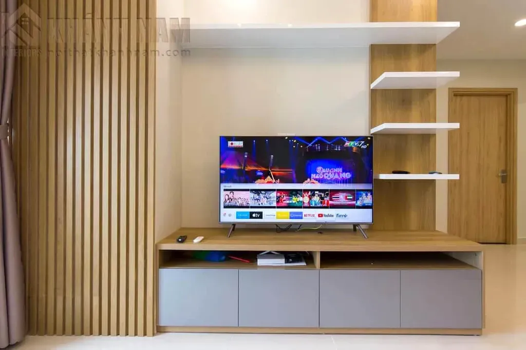 Phòng khách - Căn hộ Moonlight Residences Thủ Đức - Phong cách Modern | Space T