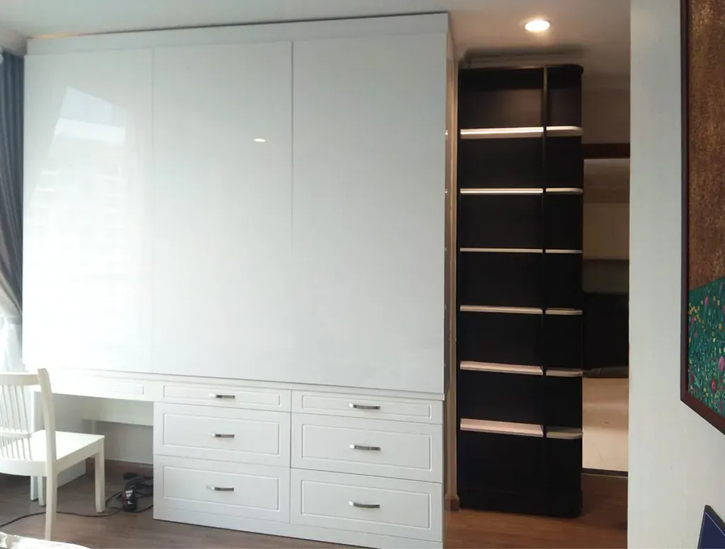 Phòng ngủ - Căn hộ The Park 7 (Vinhomes Central Park) - Phong cách Modern | Space T