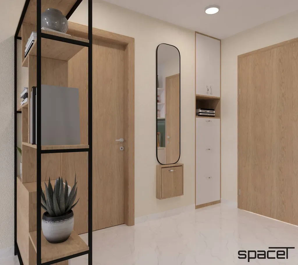 Lối vào - Căn hộ An Gia Riverside - Phong cách Modern | Space T