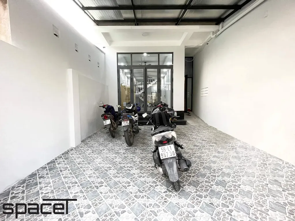 Sân để xe - Nhà phố 100m2 tại Biên Hòa Đồng Nai - Phong cách Modern | Space T