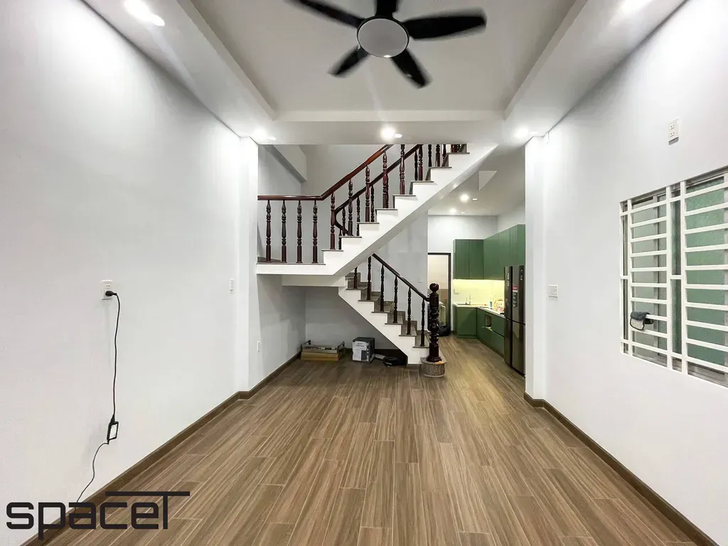 Phòng khách - Nhà phố 100m2 tại Biên Hòa Đồng Nai - Phong cách Modern | Space T