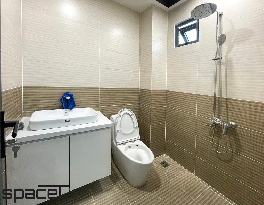 Phòng tắm - Nhà phố 100m2 tại Biên Hòa Đồng Nai - Phong cách Modern | Space T