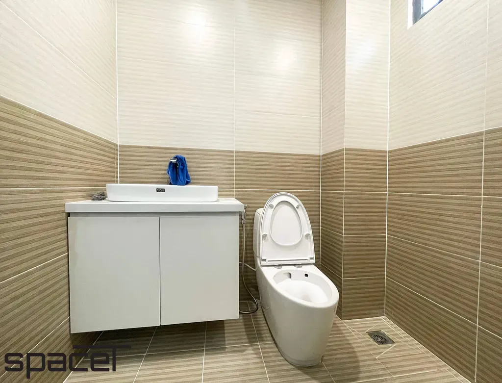 Phòng tắm - Nhà phố 100m2 tại Biên Hòa Đồng Nai - Phong cách Modern | Space T