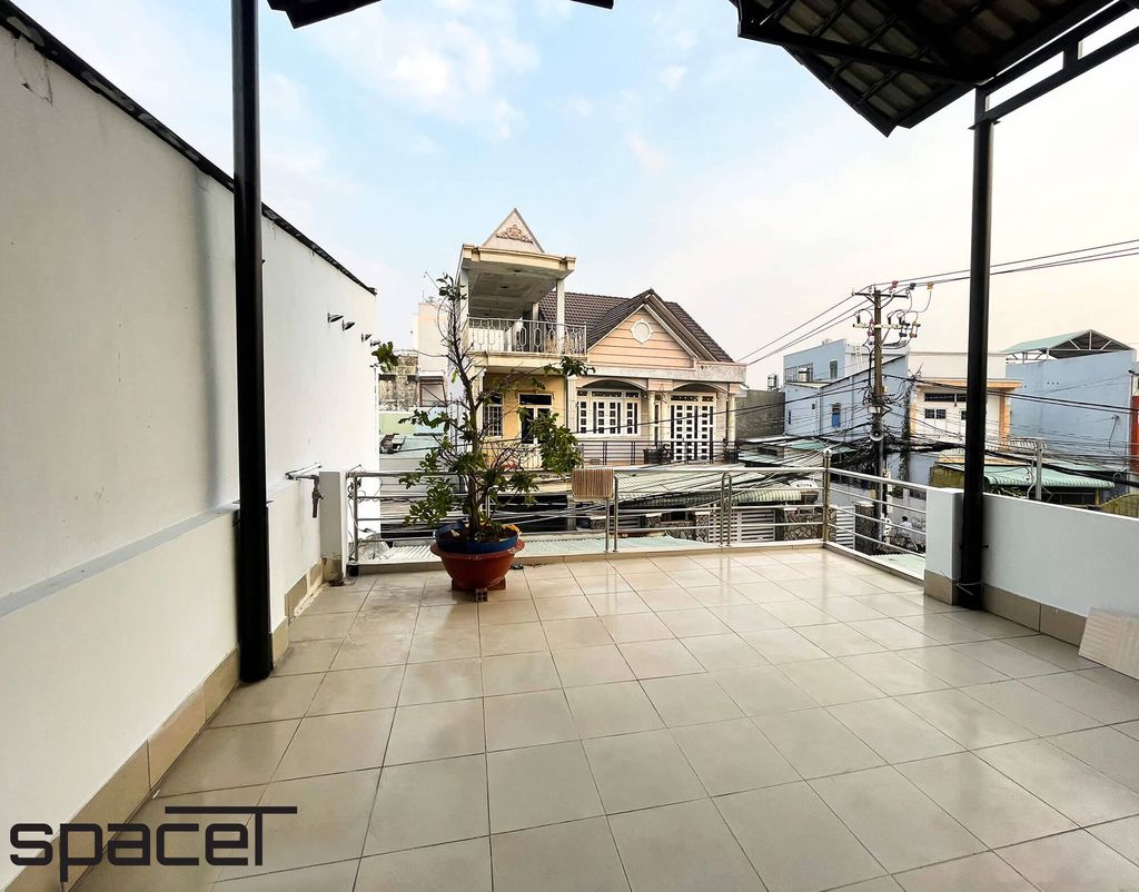 Sân thượng - Nhà phố 100m2 tại Biên Hòa Đồng Nai - Phong cách Modern  | Space T