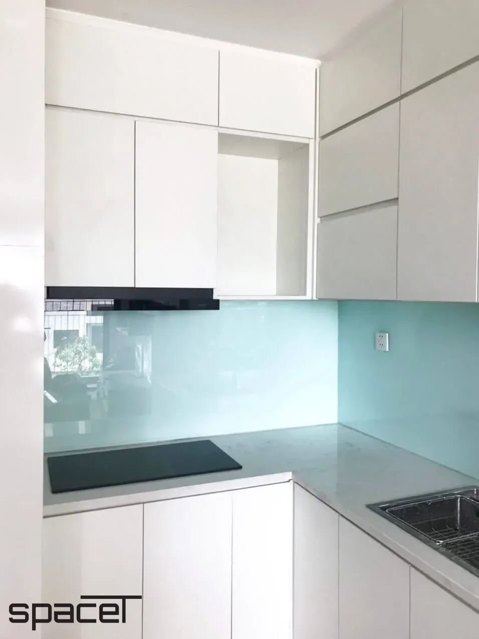 Phòng bếp - Căn hộ The Origami (Vinhomes Quận 9) - Phong cách Modern | Space T