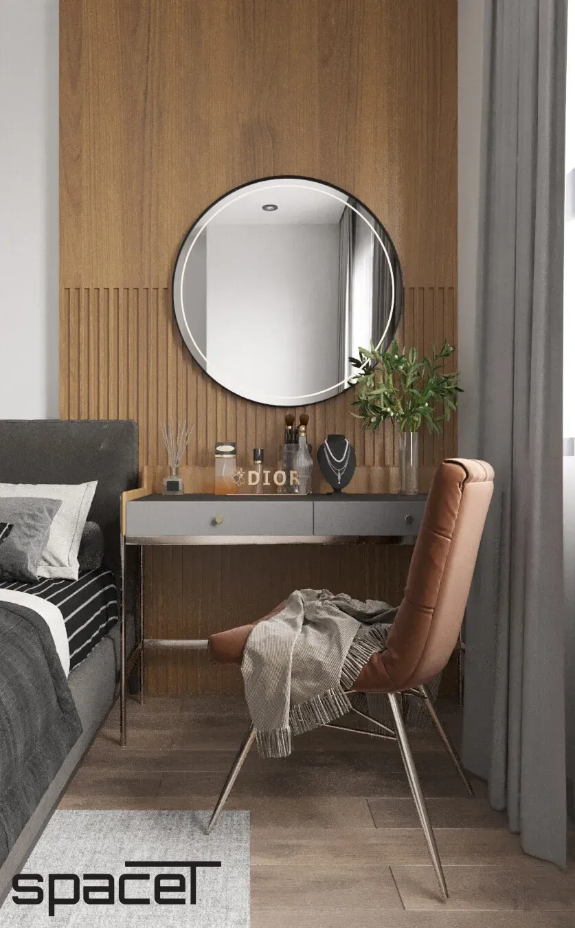 Phòng ngủ - Căn hộ Precia Quận 2 - Phong cách Modern | Space T