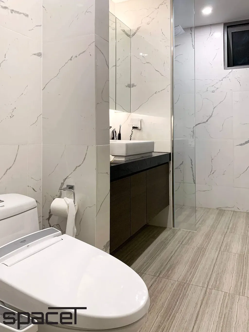 Phòng tắm - Căn hộ Empire City - Phong cách Modern | Space T